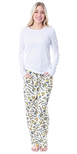 Despicable Me Minions Bananas Womens Pajama Pants Ultra Soft Comfy Loungewear Sleepwear PJ Pants with Pockets2