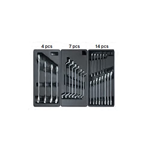 VITO Werkstattwagen bestückt - 221 Werkzeuge - 7 Schubladen - Werkstattwagen mit Werkzeug - Mobiler Werkzeug-Wagen - Werkzeugkiste - Profi Werkzeugkasten – Bild 8