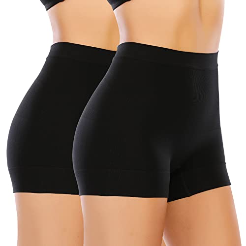Image of Womens Seamless Shaping Boyshorts Panties Tummy Control Underwear Slimming Shapewear Slip Shorts