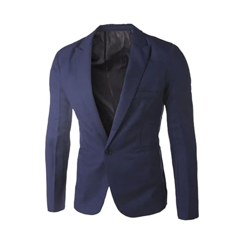 Mens Casual Blazers Vintage Work Suit Fashionable Suit Formal Slim Fit Blazers Jackets