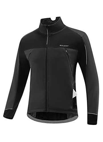 baleaf Men's Winter Jacket Windproof Softshell Thermal Warm Pockets Cycling