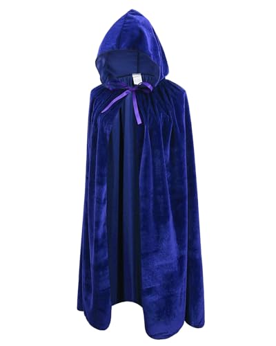 Capa con capucha de terciopelo para niño unisex miniatura 2
