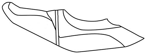 DIY Seat Skins - Replacement Seat Skin Cover for Sea-Doo - 2001-2005 GTI LE/GTI LE RFI/GTI RFI, 2001 GTS - Silver Gray
