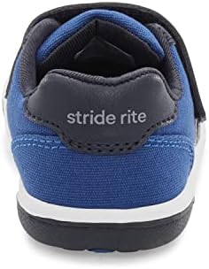 Stride Rite Boy's SR Thompson Sneaker, Blue, 7.5 Toddler | Image 2