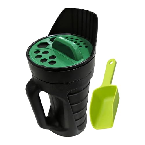 Esparcidor manual para jardín con mango ergonómico