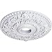 Ekena Millwork CM18RO 18-Inch OD x 3 1/2-Inch ID x 1 1/2-Inch P Rose Ceiling Medallion