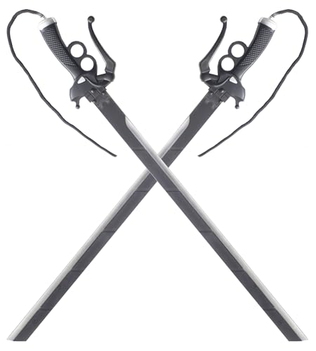 2X Epees en Mousse Attaque des Titans Mousse Latex Eren Jager Shingeki no Kyojin Sabre Katana Manga