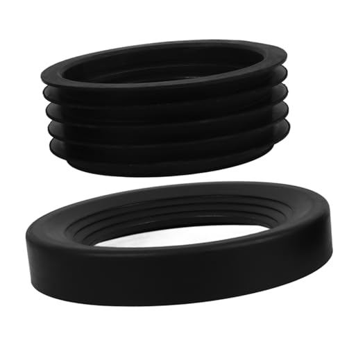 AUTSUPPL Drain Pipe Seals 2pcs Rubber Washer Hose Gaskets Bathroom Basin Hose Gasket Multi-Functional Sealing Washers Easy to Use