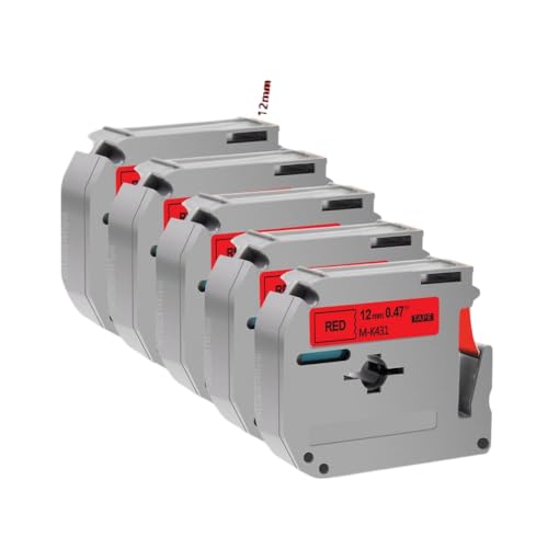 12mm ���x���e�[�v MK231 MK131 MK631 MK731 MK831 MK831�ƌ݊������� PT70 PT80 PT90 ���x�����[�J�[�p(�Ԓn�ɍ�5����)