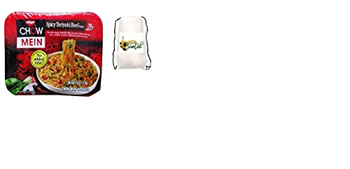JW Spicy Teriyaki Beef Chow Mein~Comes With BONUS Jae's Warehouse porte pot and Essentials Everyday carrier