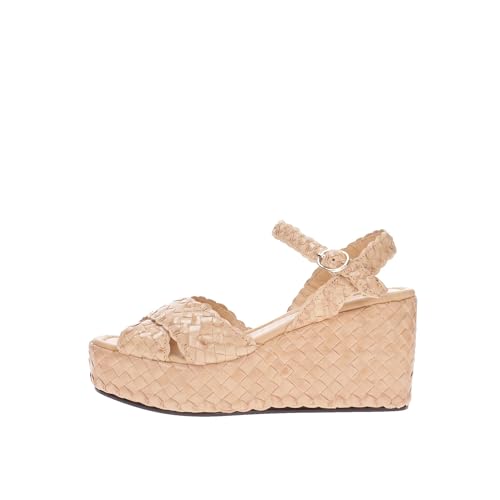 Pons quintana Sandalia Mujer Beige 10279.000, beige, 39 EU Larga