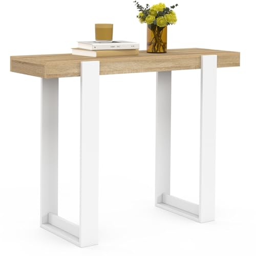 IDMarket - Console Phoenix Bois et Blanc