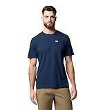 Columbia Men's Thistletown Hills Pocket T-Shirt, Collegiate Navy Heather, Small