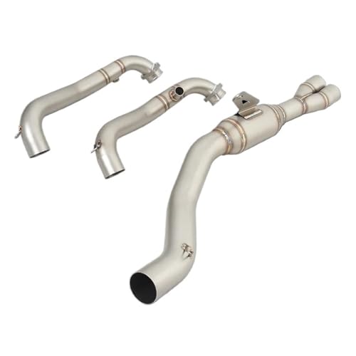 Motorrad-Auspuffanlagen Kompatibel Mit Aprilia Für RS660 Für Tuono 660 2021-2024 Motorradauspuff Für Escape Header Front Link Pipe Connection 51mm Schalldämpfer