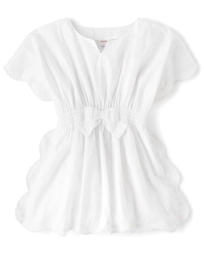 Gymboree Girls' and Toddler Short Sleeve Swim Coverup