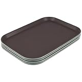 Taille optimale : chaque plateau mesure 35,5 x 25,5 x 1,7 cm pour servir des aliments et des boissons