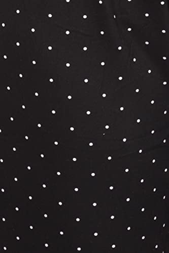 Tahari Soft Cozy Pajamas For Women, Relaxed Jogger Pajama Pants For Women W/Drawstring, Pink Stripes And Black W/White Pin Dots Birthday Gifts For Womens Pajama, Medium #TOP3