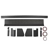 ハイゼットジャンボ S500P/S510P キャビンバックパネル アルミ素材 ブラック