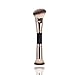Stlalsa 4-piece foundation make-up makeup brush double head beveled contour brush suitable for mixing liquid powder concealer cream blush brush eyes (black)