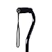 HurryCane Go HCANE-BK-G2 Walking Stick with T Handle, Black