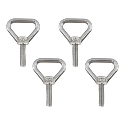 Boulons à œil triangulaires M10 élimine le jeu mécanique lors du levage d'épaule inox