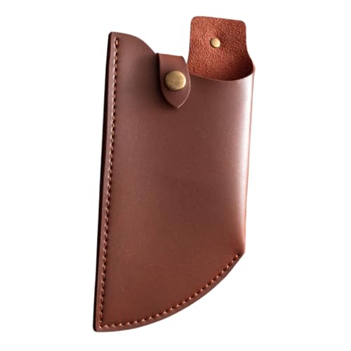 TOYANDONA Funda para Cuchillos de Cocina Cuero Artificial Protector Compacto y Ligero para Cuchillo Chef Cubierta Segura para Almacenamiento y Transporte para Menaje Cocina