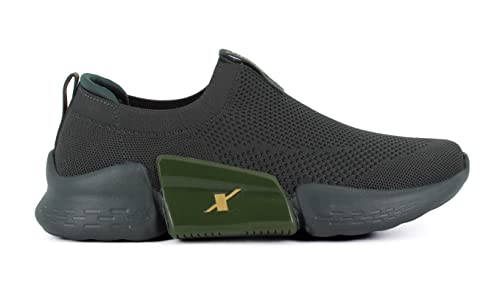 Image of SPARX Newly Arrival Men's Shoe for Running /Gymming /Office /Walking /Casual /Outdoor Footwear SM-708G F.Green Gold UK-06
