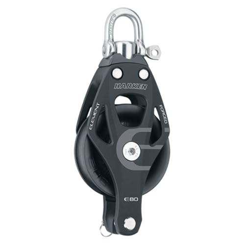 Harken 80mm Element Single Swivel Block with Becket