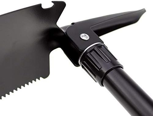 Hovico Military Portable Folding Shovel and Pickax, Small Compact Pickaxe with Carrying Pouch - Image 5