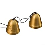 Design élégant : avec un aspect classique de cloche de chapelle, ce carillon éolien améliore les espaces extérieurs et intérieurs, ajoutant une touche sophistiquée à votre décoration d'intérieur