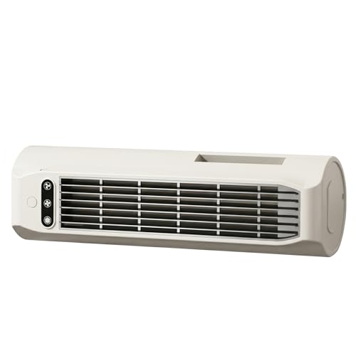 Bonalake Mini climatiseur Portable, Ventilateur de climatiseur 3 Vitesses, Ventilateur de Refroidissement sur Pied/Mural/Bureau, Rechargeable par USB pour la Maison/Bureau/dortoir/Camping-Car, Bla
