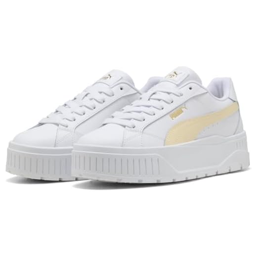PUMA Tênis feminino Karmen Ii L, Puma Baunilha creme branco, 41 EU