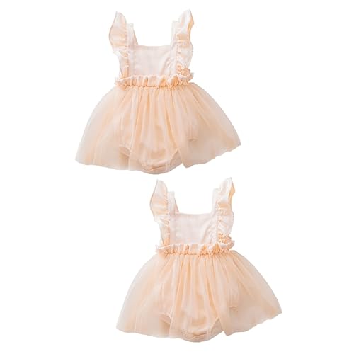 Robe baptême à manches volantées de qualité supérieure VICASKY