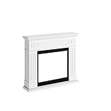 revestimiento para chimeneas modernas Marco de chimenea de líneas sobrias y elegantes Dimensiones LxAxA 1100x249x949 mm