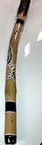 Didgeridoo aus Eukalyptus, aus Australien, handgemacht, Bemalung