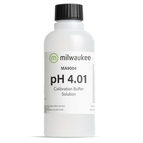 Milwaukee pH 4.01 Calibration Buffer Solution 230 ml - MA9004