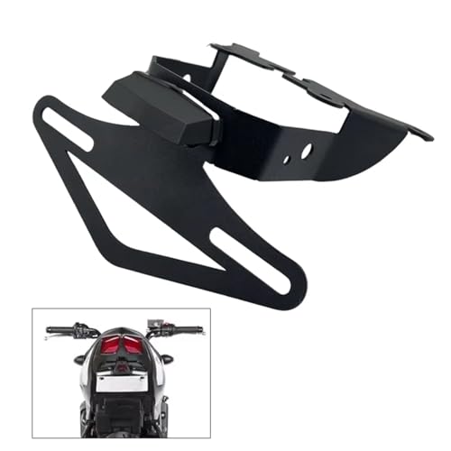 Support de plaque d'immatriculation moto SV650 résistant aux vibrations - 6