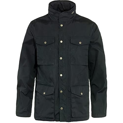 Fjällräven Herren Räven M Jacket, Schwarz, L EU