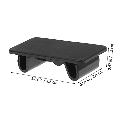 Cache interrupteur à bascule PLAFOPE en nylon lot de 8 bouchons rectangulaires auto