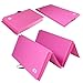 We Sell Mats Folding Exercise Gym Mats, 4 x 8', Pink
