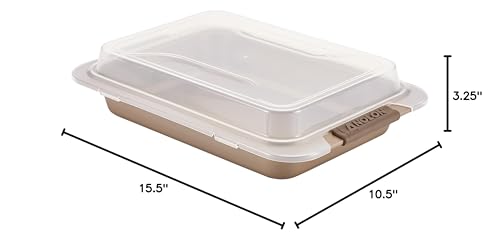 Anolon 52838 Bronze Nonstick Baking Pan With Lid / Nonstick Cake Pan thumb #5