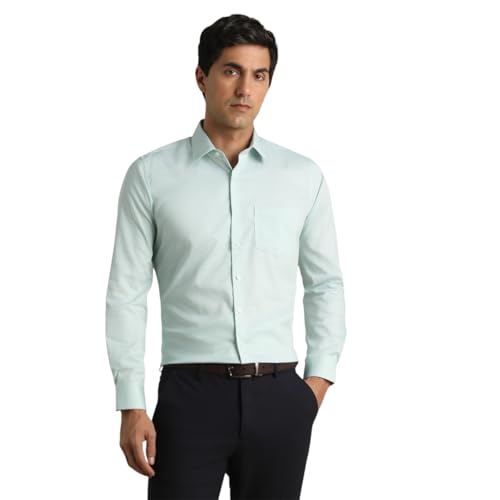Image of Van Heusen Men's Cotton Slim Fit Durapress Superior Textured Shirt