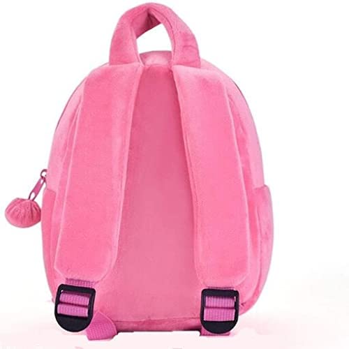 Image of Kids School Bag for Boys & Girls Lightweight & Durable Backpack Spacious with Cartoon Print Solid Partton (Kongi + Panda)