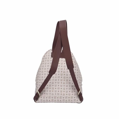 Sac à dos Pollini Heritage Classic en toile imprimée monogramme chic - 4