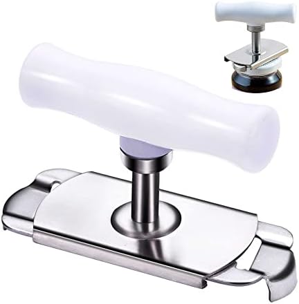 Adjustable Jar Opener for Weak Hands, Stainless Steel Jar & Bottle Opener Multifunctional, Manual Can Opener Kitchen Accessories, Effortless Open Any Size Jar Lid Opener for Seniors with Arthritis