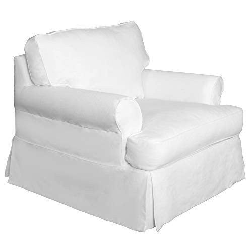 Sillón Horizon cubierto blanco confortable miniatura 4