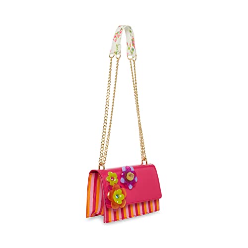 Betsey Johnson 3D Flower Converible Bag, Pink Multi #TOP1
