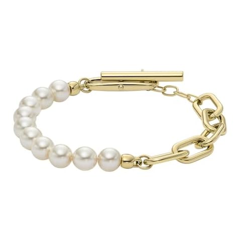 Fossil Women's Gold-Tone Stainless Steel Bracelet Cover