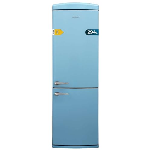 Cecotec Réfrigérateur combiné rétro à deux portes 294 L Bolero CoolMarket Combi Origin 294...