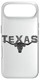 Gray Texas with Longhorn Bull Silhouette by Mortal Designs Case for iPhone Air